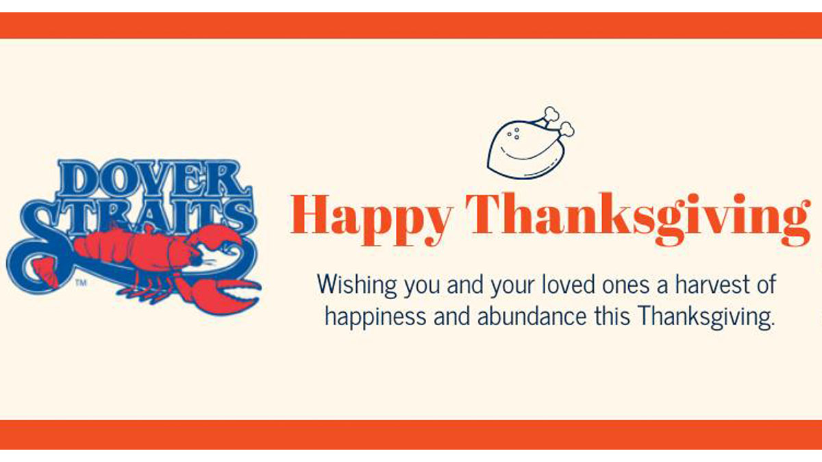 Thanksgiving Dinner at Dover Straits Seafood House