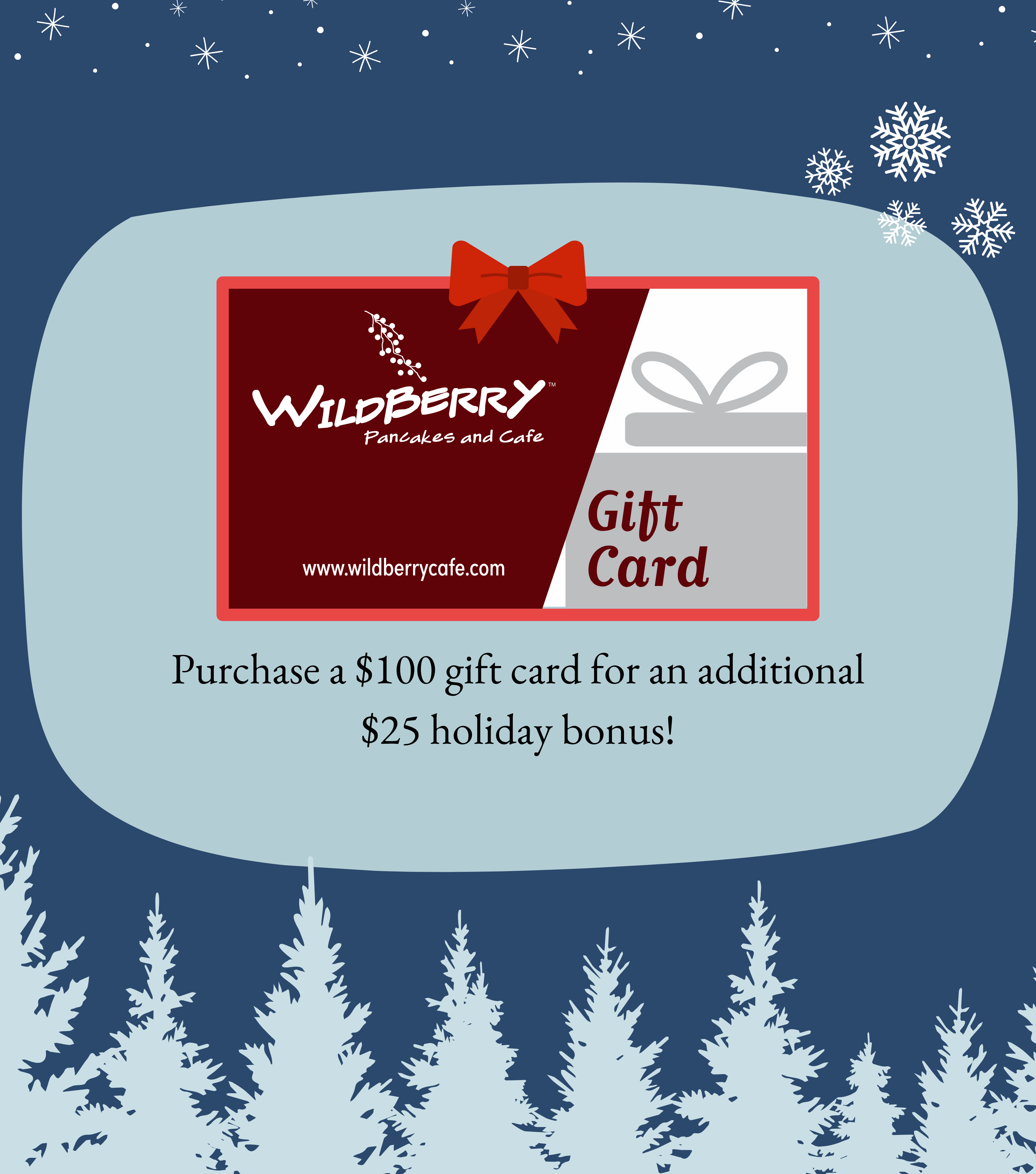 Wildberry Gift Card Specials