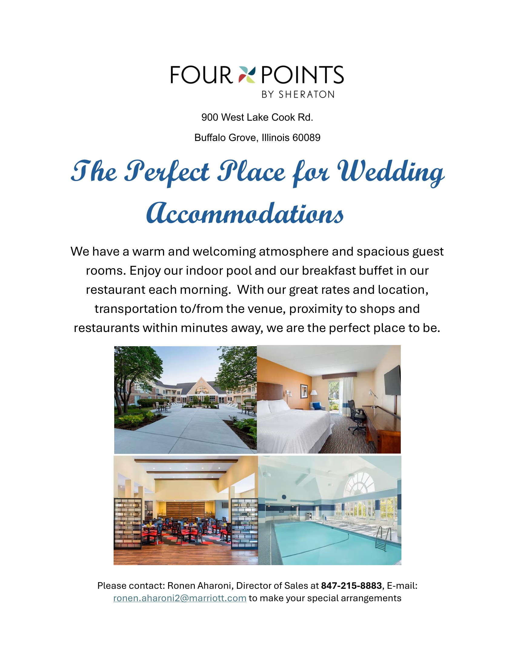 The Perfect Place for Wedding Accomodations