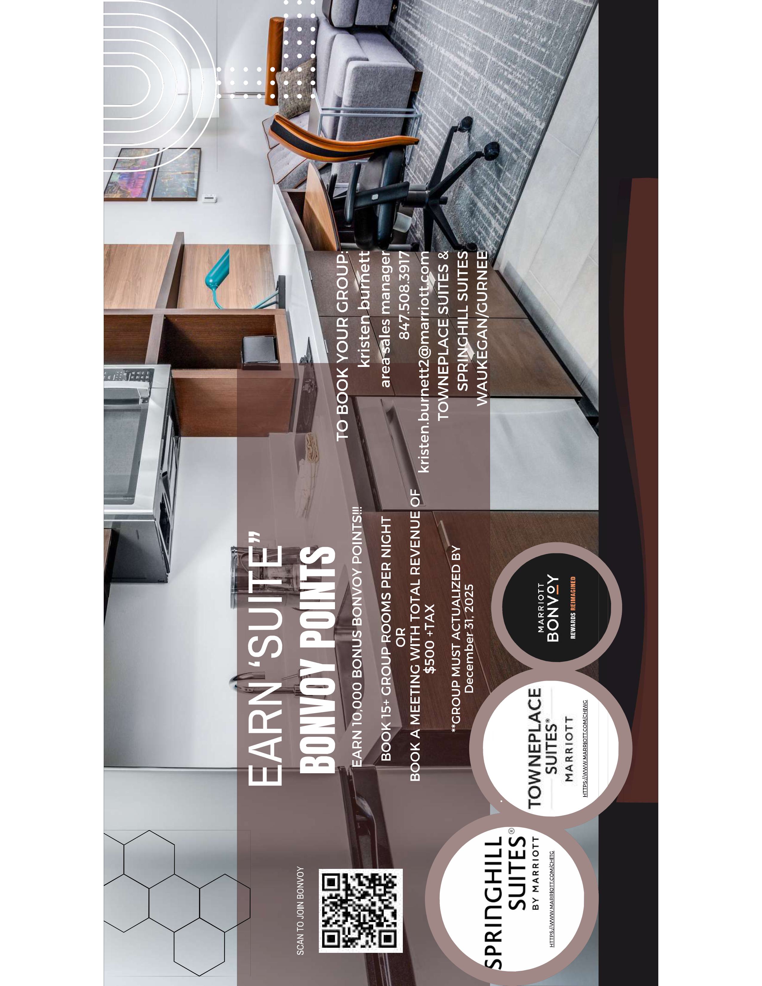 Earn Suite Bonvoy Points at Springhill Suites Waukegan