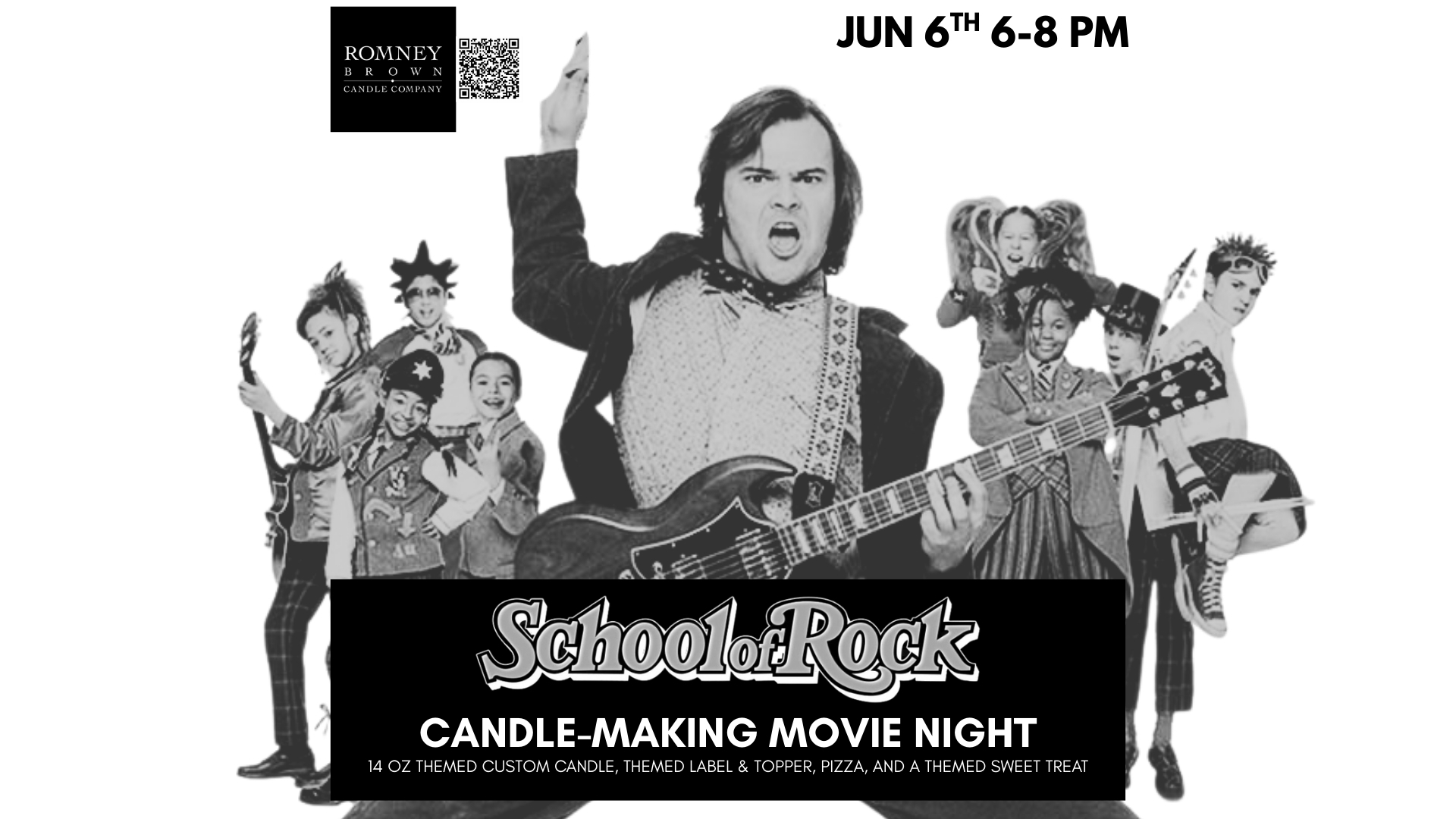 School Of Rock: Candle-Making Movie Night