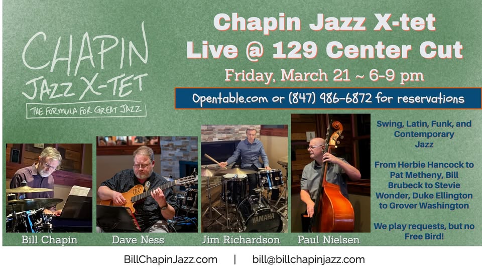 Chaplin Jazz X at 129 Center Cut