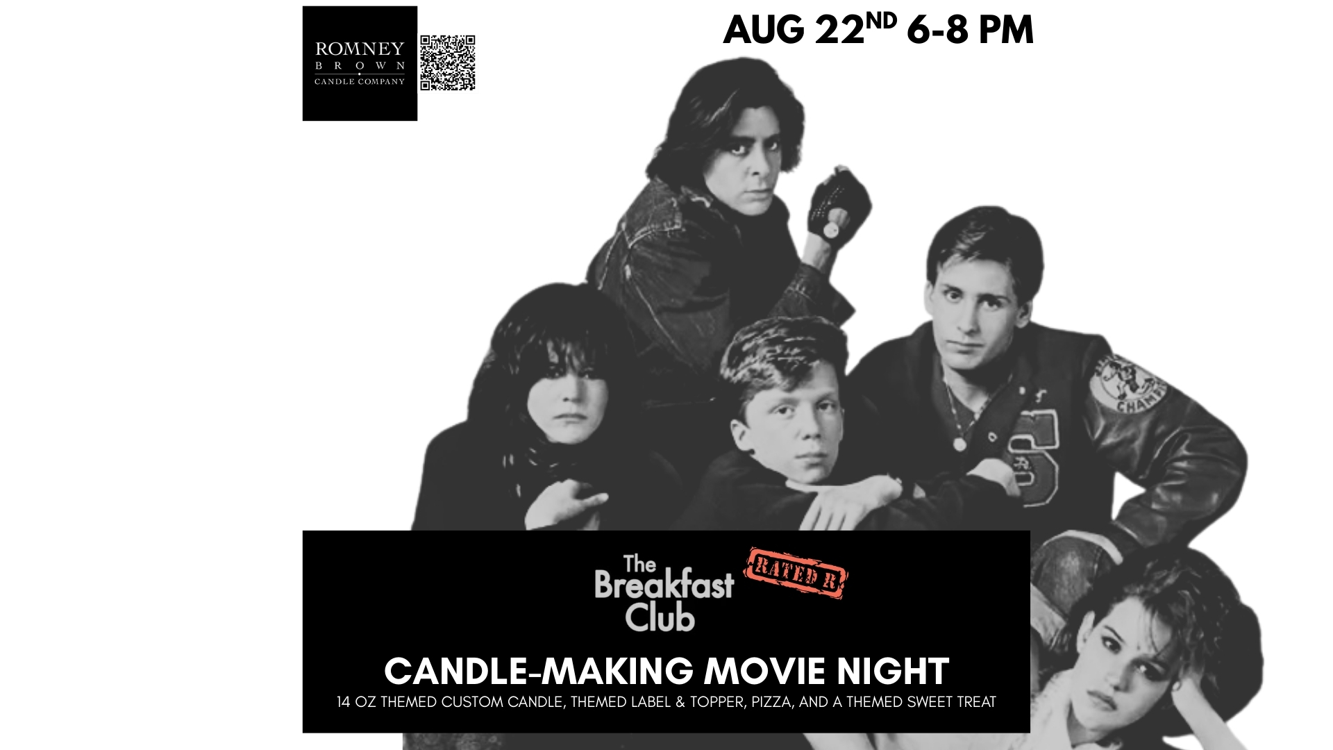 The Breakfast Club Candle-Making Movie Night in Grayslake