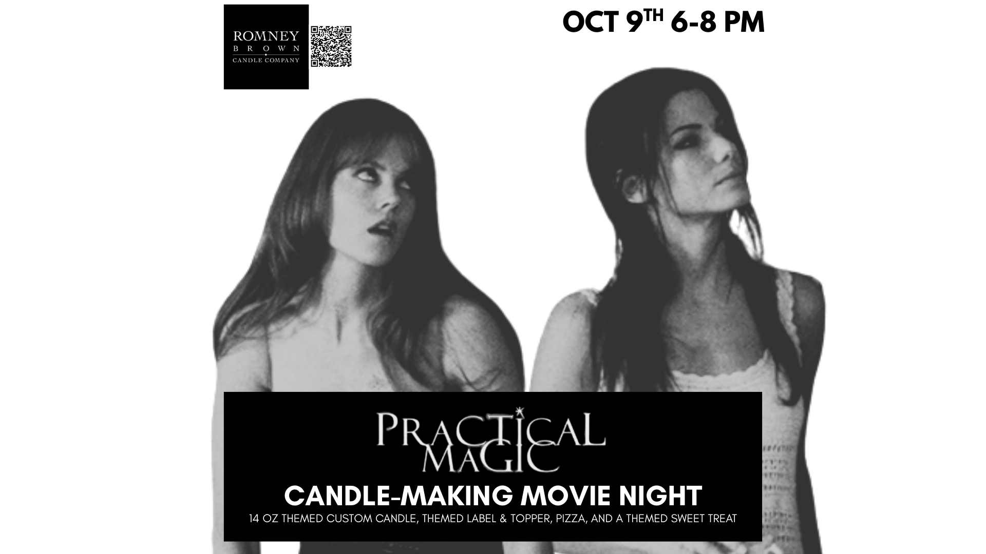 Practical Magic Candle-Making Movie Night in Grayslake