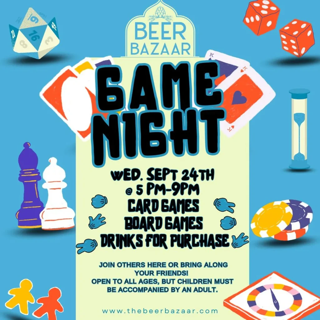 Table Top Game Night | September
