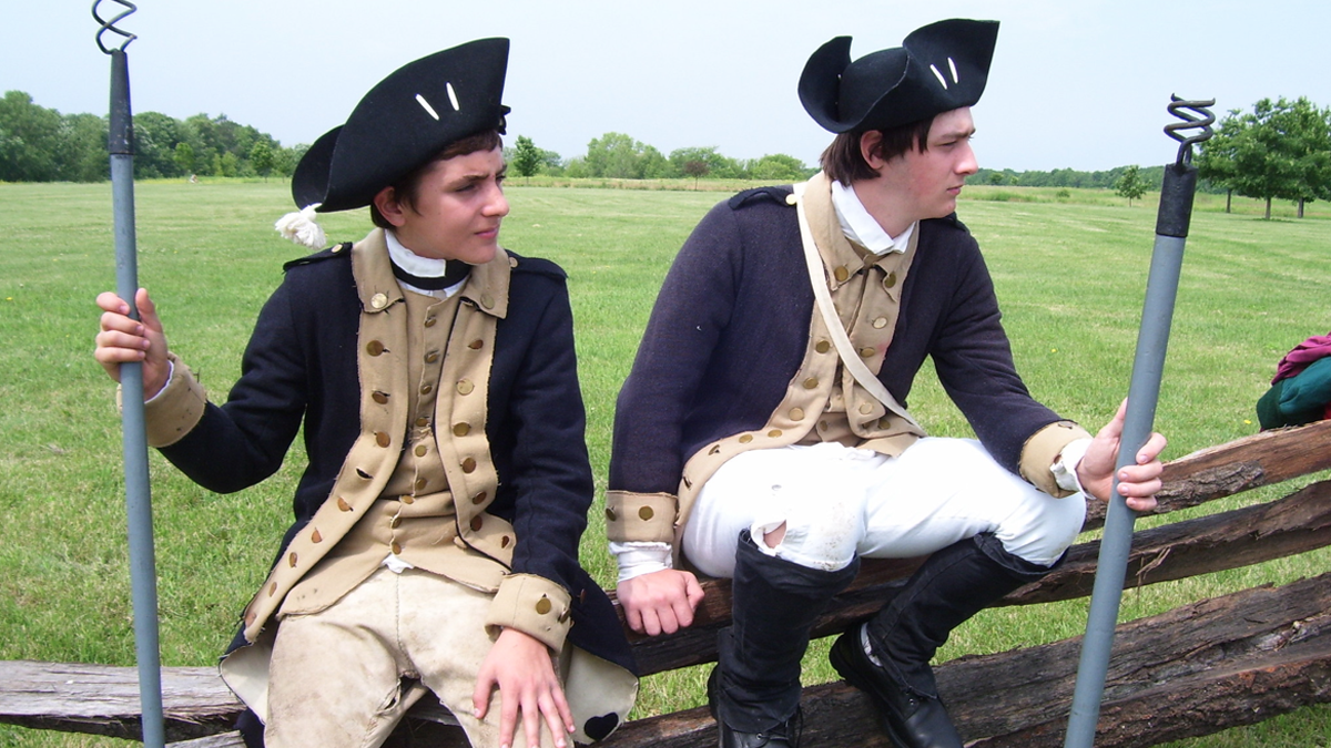 Revolutionary War Reenactment at Gelatin Park