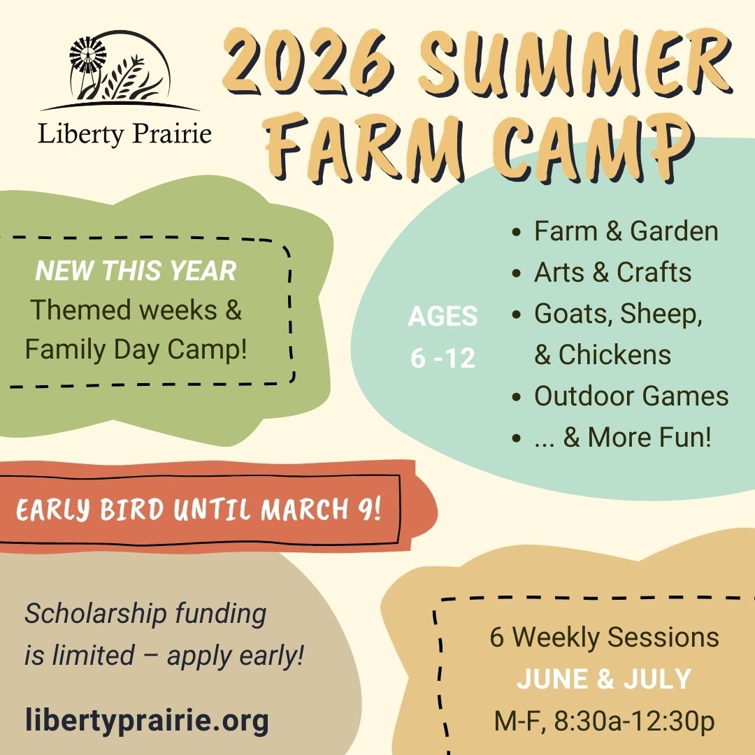 Summer Farm Camp at Liberty Prairie