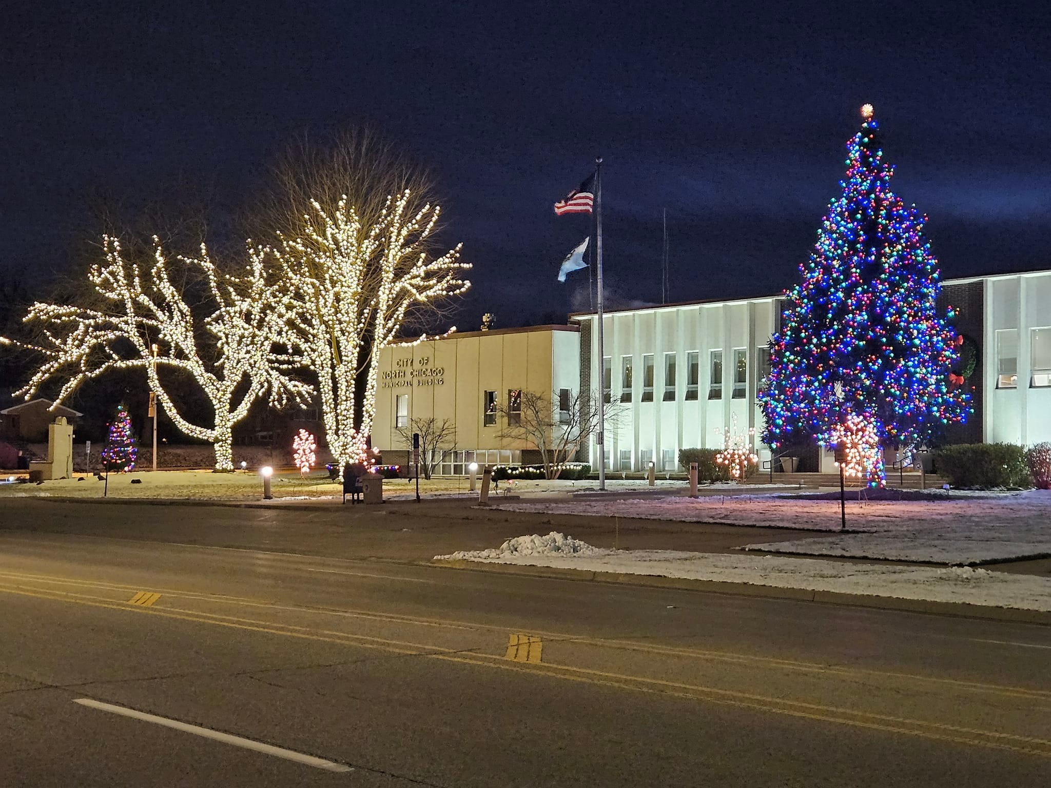 Annual Christmas Tree Lighting in North Chicago