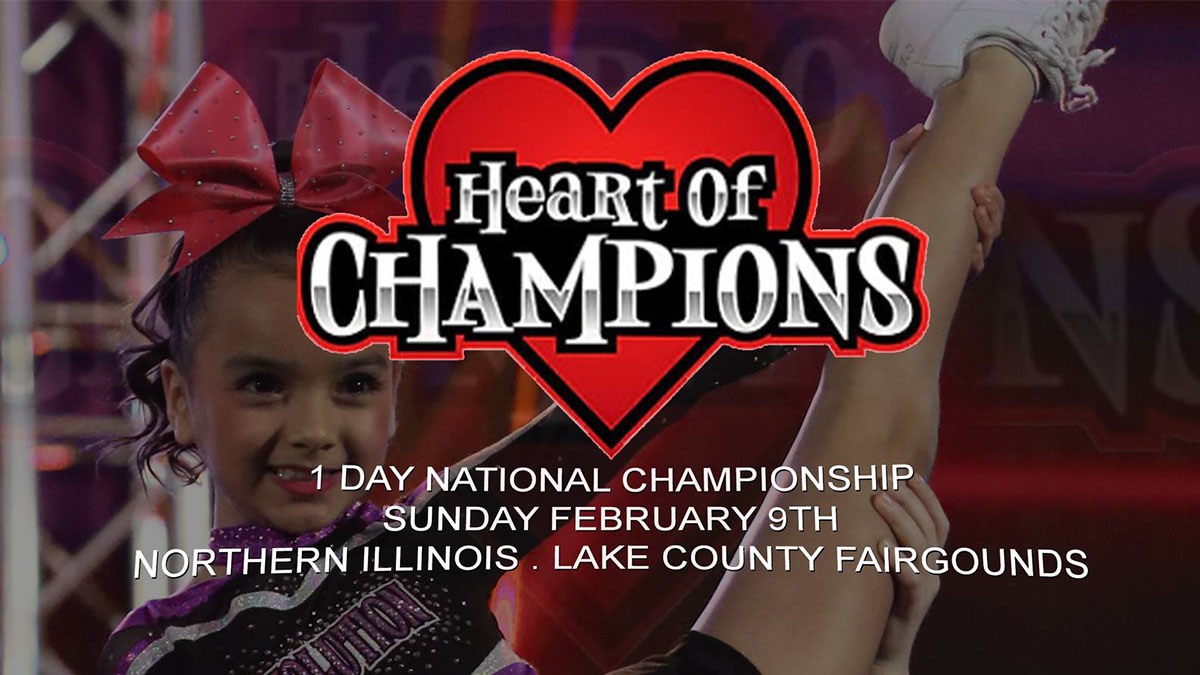 Xtreme Spirit Cheer & Dance: Heart of Champions at Lake County Fairgrounds and Event Center