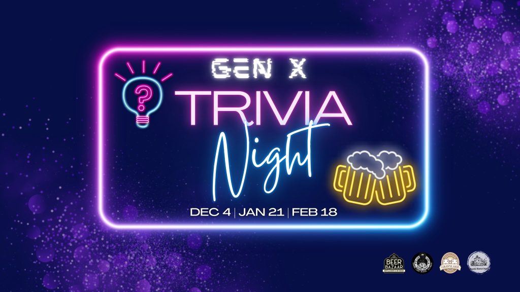 Gen X Trivia Night: 80’s Trivia