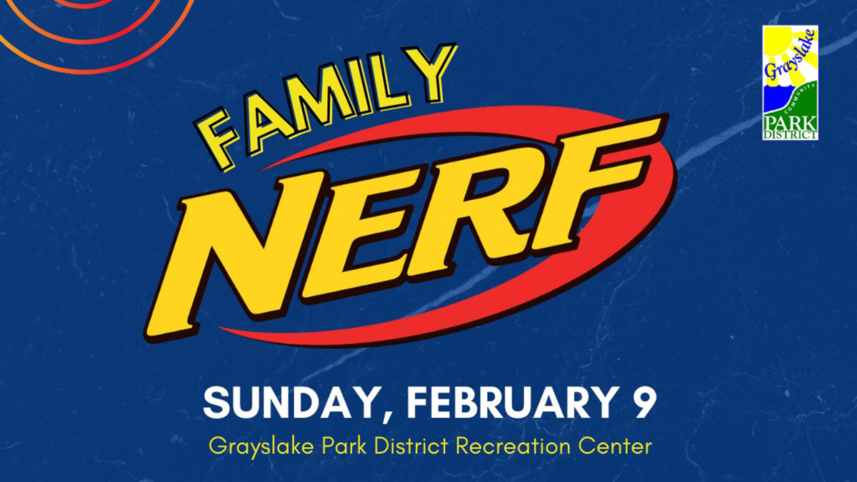 Family Nerf at Grayslake Park District