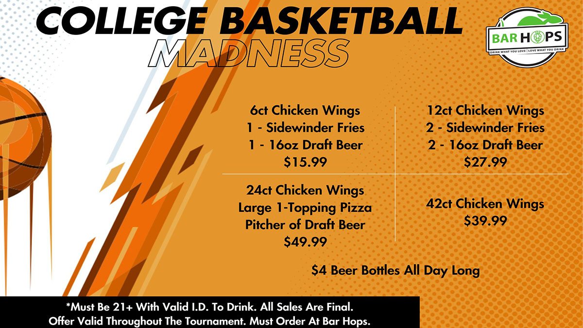 College Basketball Madness at Launch Gurnee