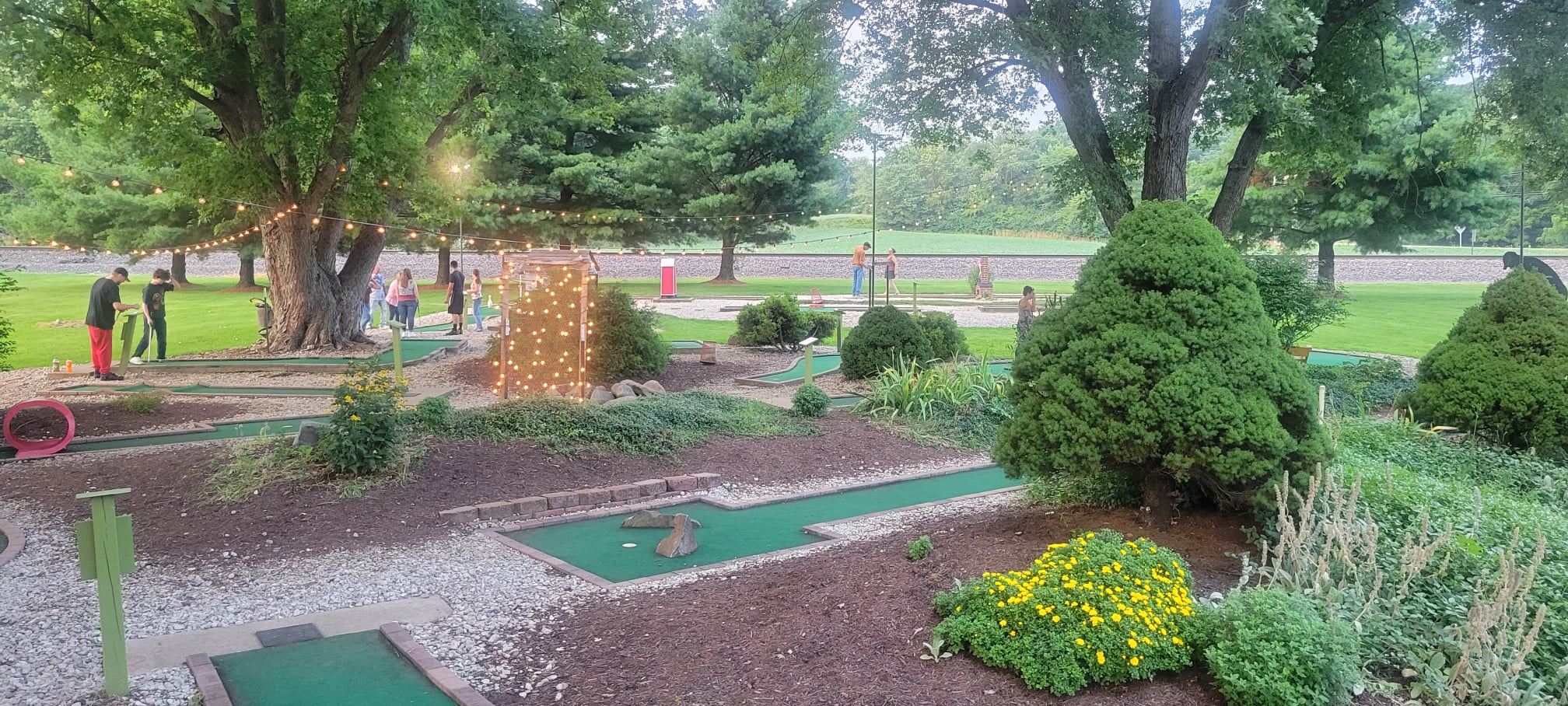 Mother's Day Mini Golf in Highland Park