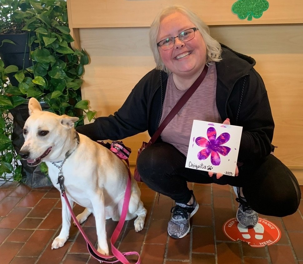 Puppy Painting Party at Lambs Farm
