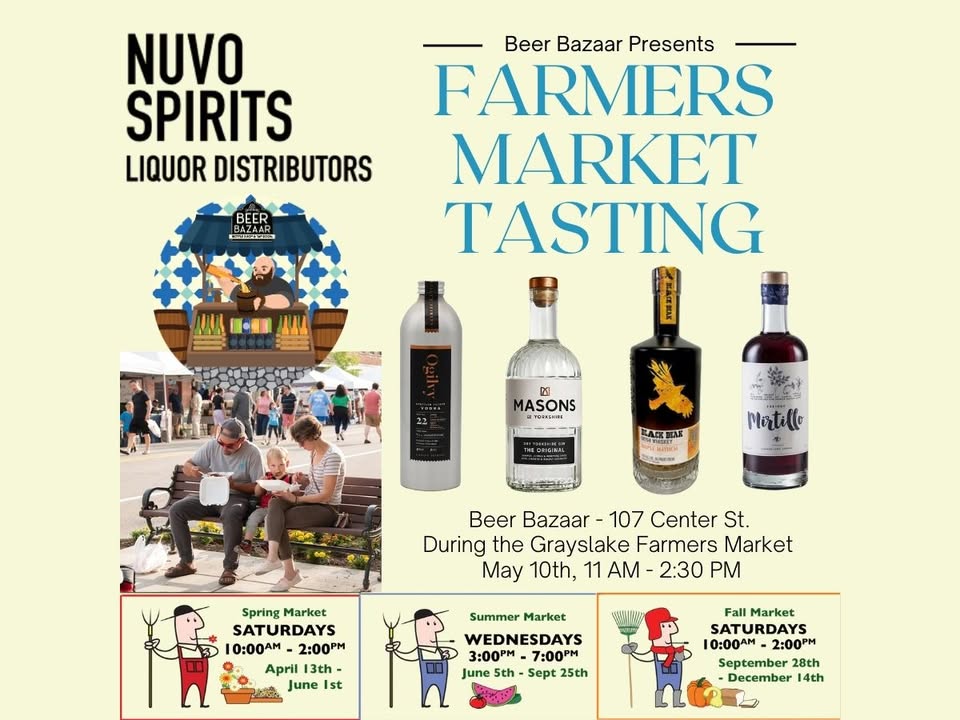 Farmers Market Tasting: Nuvo Spirits