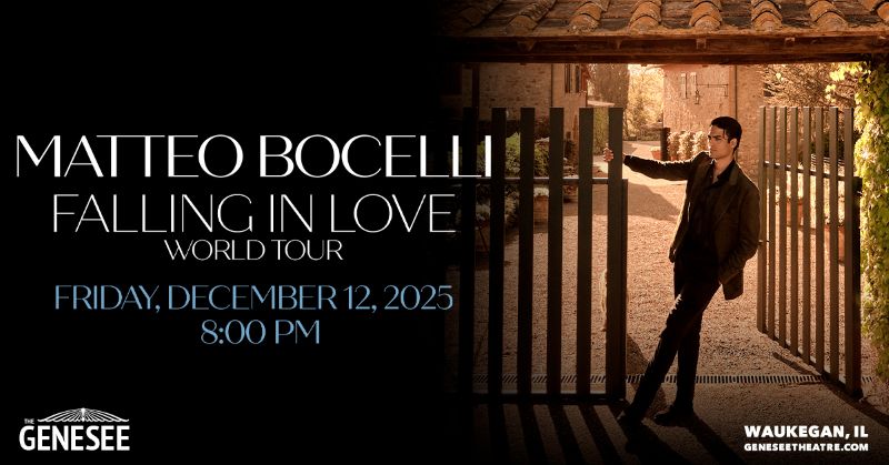 Matteo Bocelli at Genesee Theatre