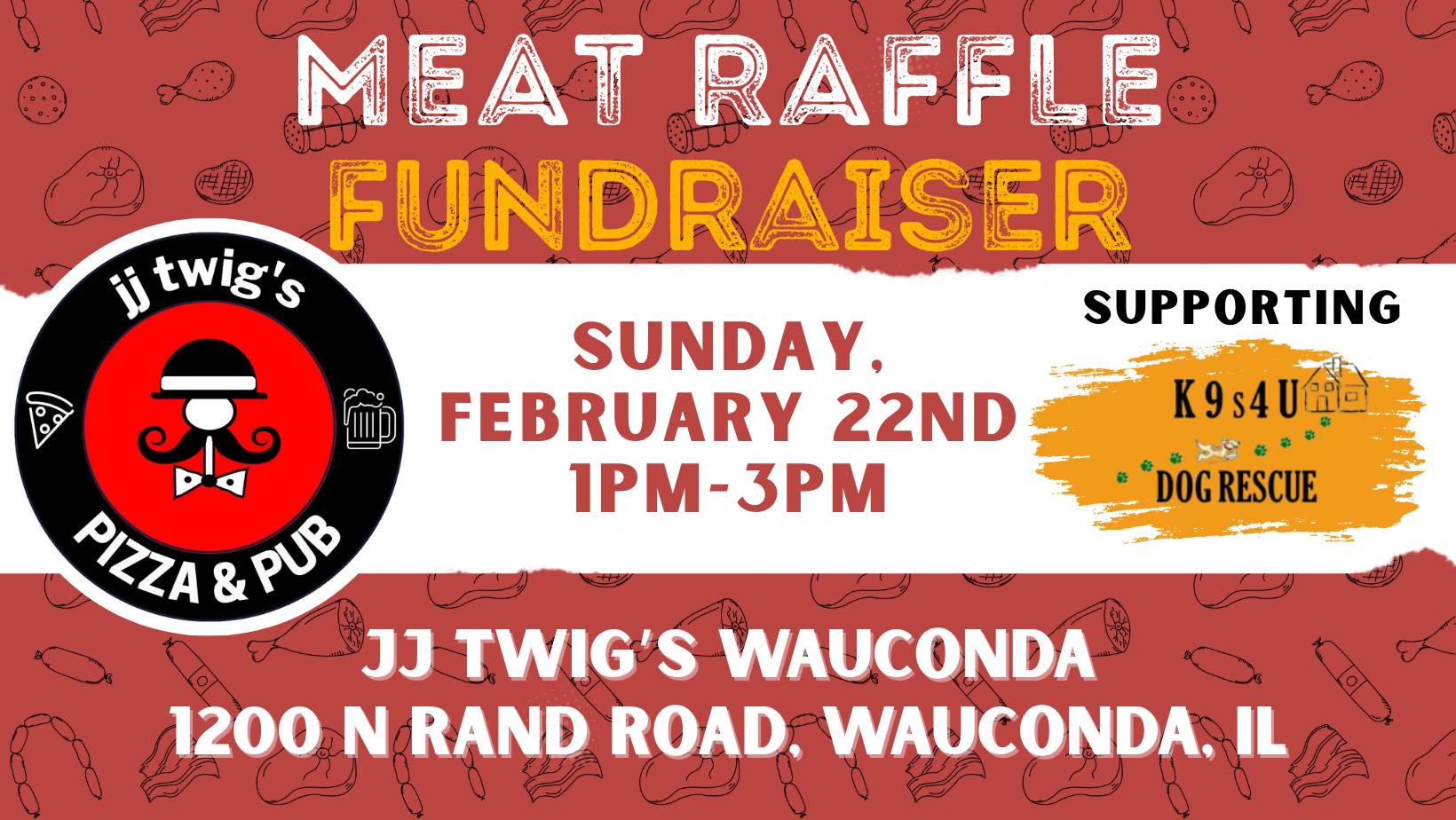 Meat Raffel Fundraiser at JJ Twigs