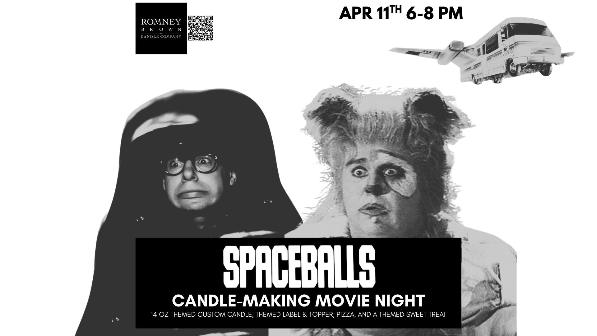 Spaceballs Candle-Making Movie Night at Romney Brown Candle Company