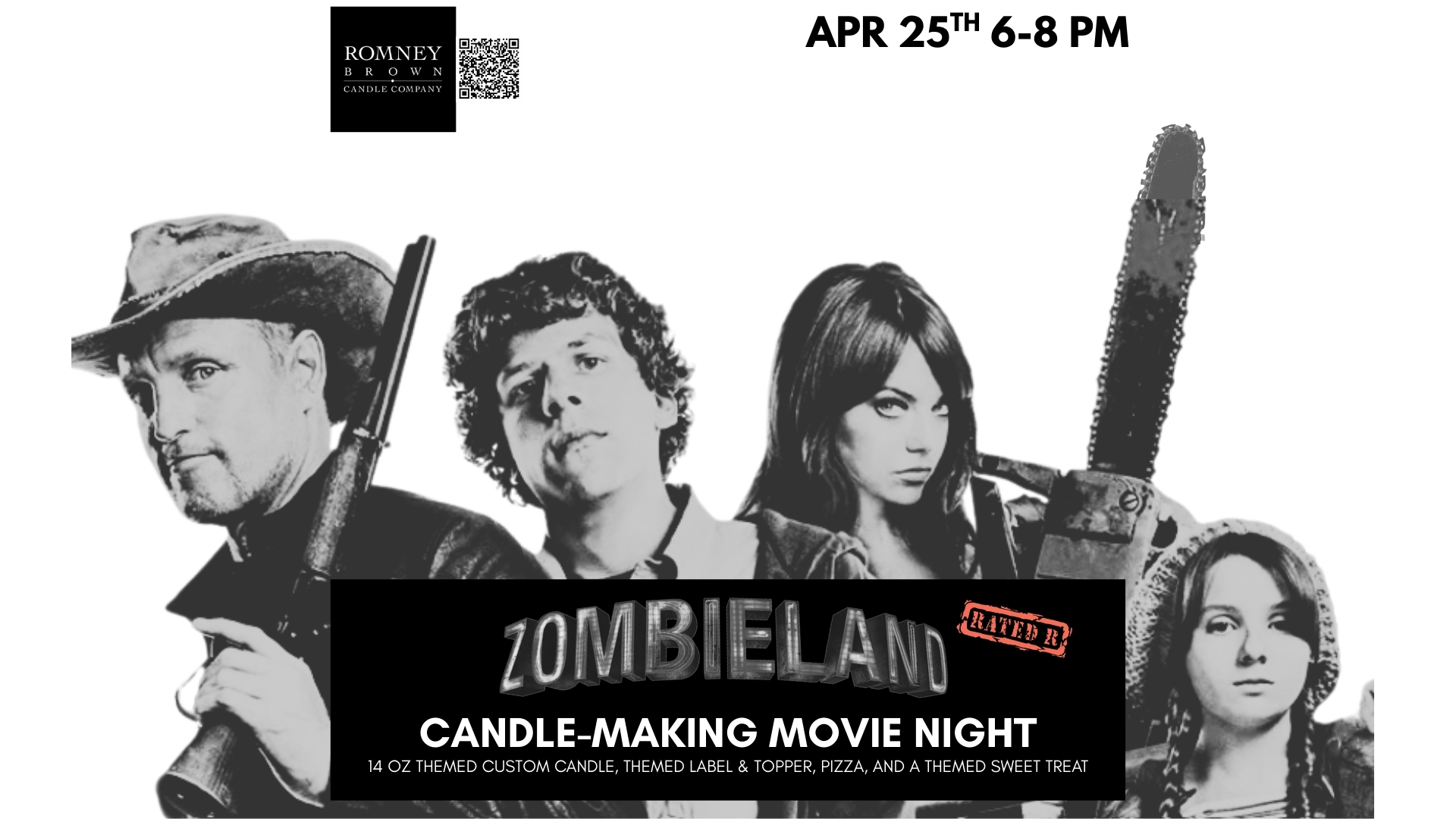 Zombieland- Candle-Making Movie Night
