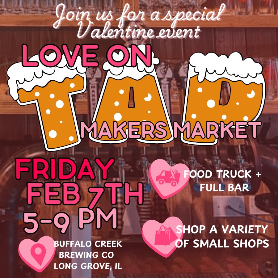 Love on Tap Market  at Buffalo Creek Brewing