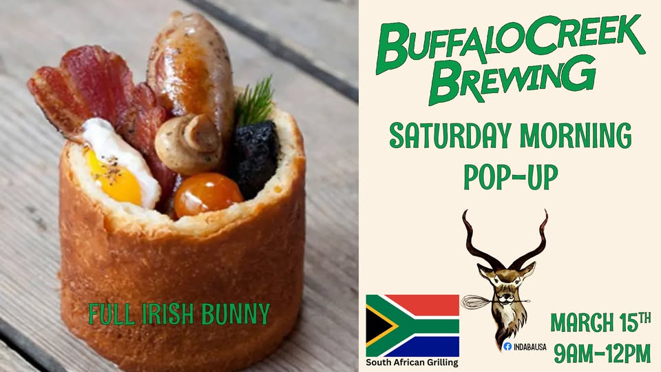 St. Paddy's Morning Pop-Up at Buffalo Creek Brewing