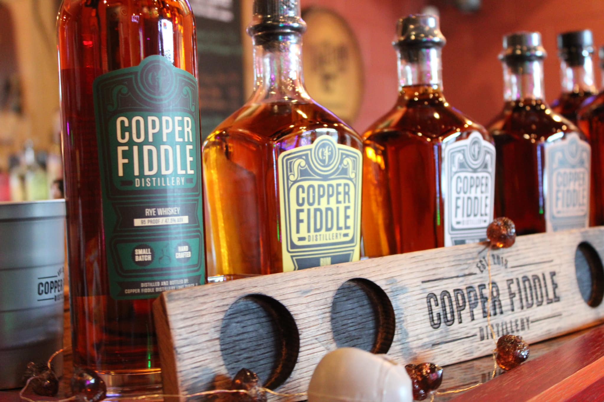 On the Air at Copper Fiddle Distillery in Lake Zurich