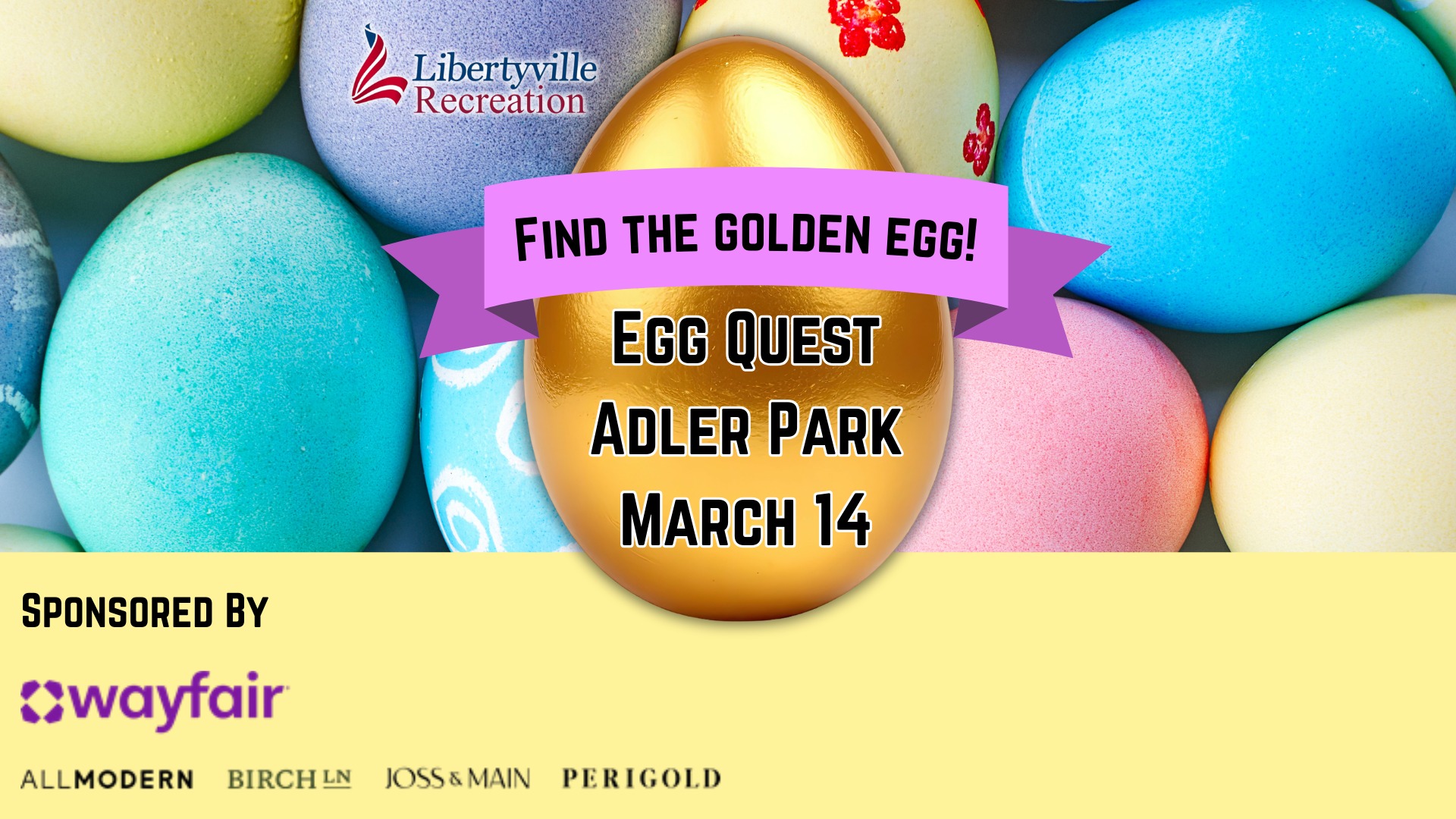 Egg Quest at Adler Park