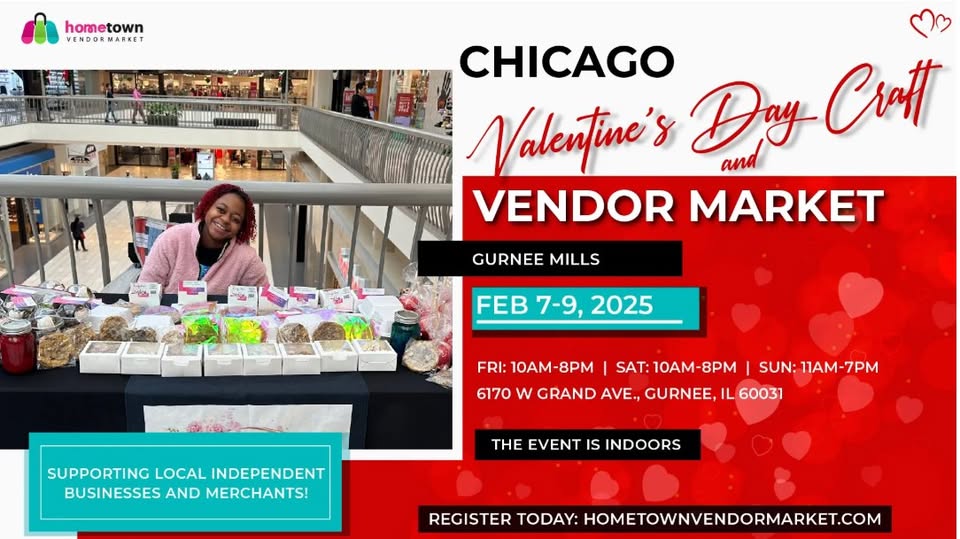 Chicago Valentine's Craft Show at Gurnee Mills