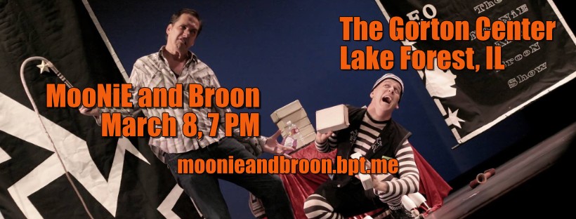 Moonie and Broom at Gorton Community Center