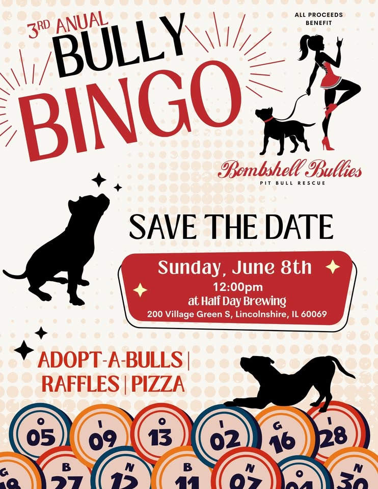 3rd Annual Bully Bingo at Half Day