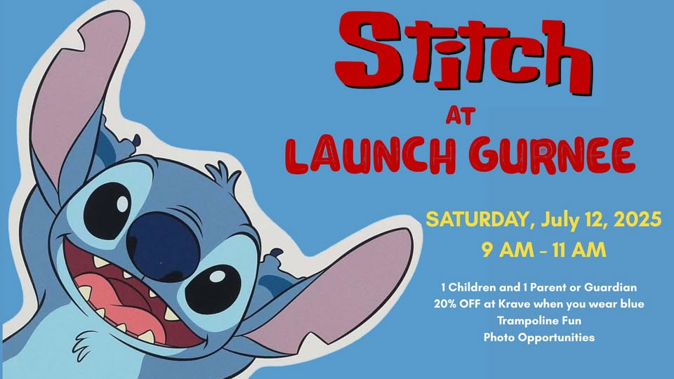 Stitch at Launch Gurnee