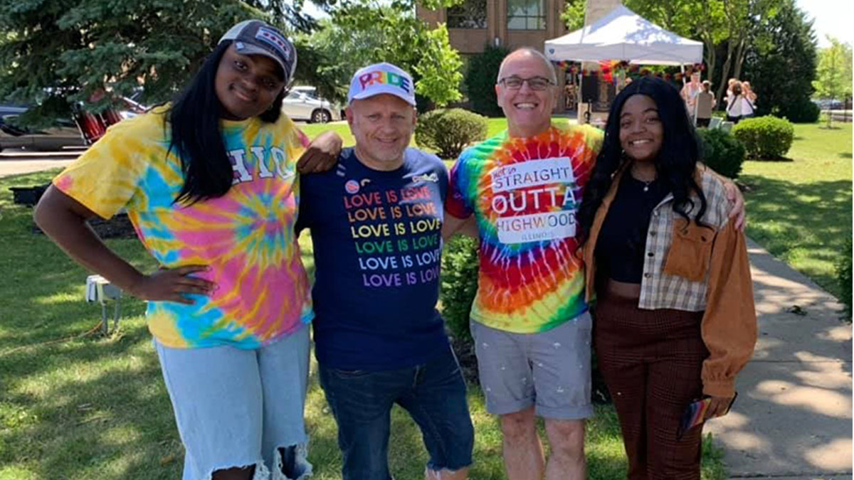 Pride in the Park at Everts Park in Highwood