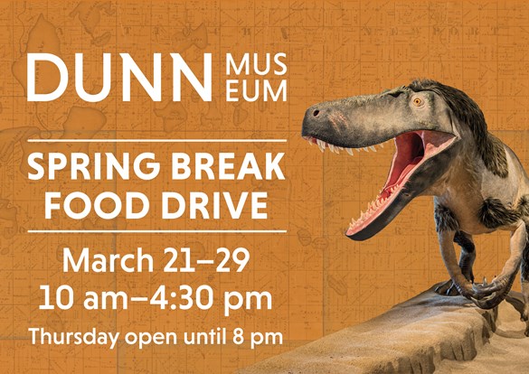 Spring Break at the Dunn Museum Food Drive in Libertyville