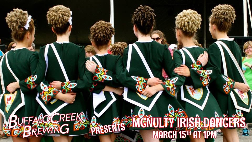 St. Patty's Irish Folk Dancing at Buffalo Creek Brewing