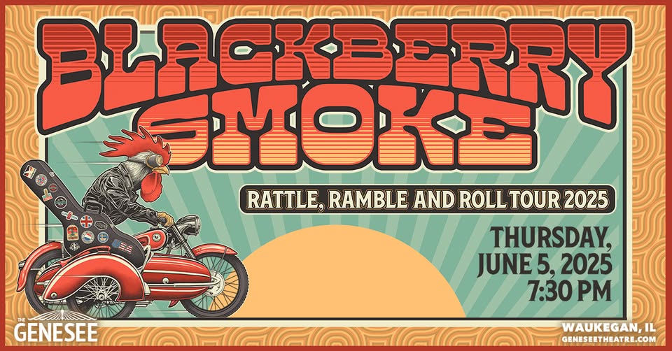 Blackberry Smoke - Rattle, Ramble, and Roll Tour at Genesee
