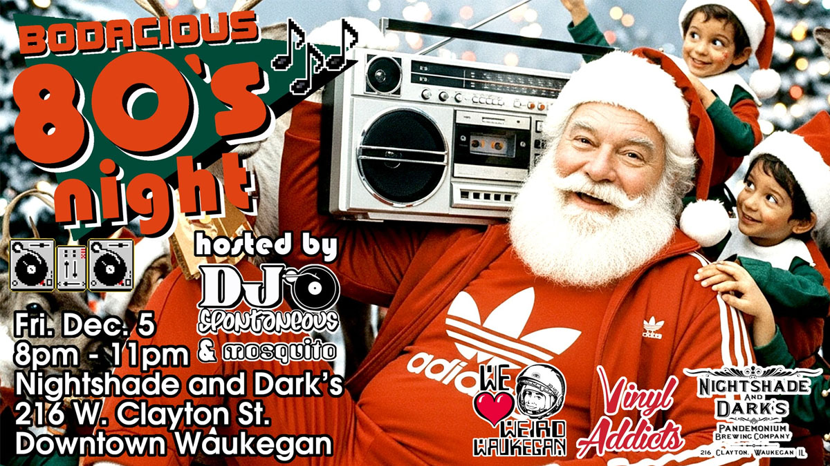 Bodacious 80's Night at Nightshade and Dark's Pandemonium Brewing Company