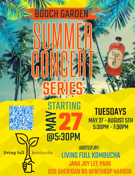 Booch Garden Winthrop Harbor Summer Concert Series