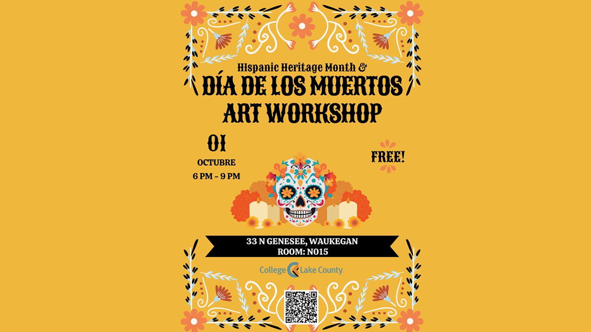 Dia de los Muertos Art Workshop at CLC Lakeshore Campus