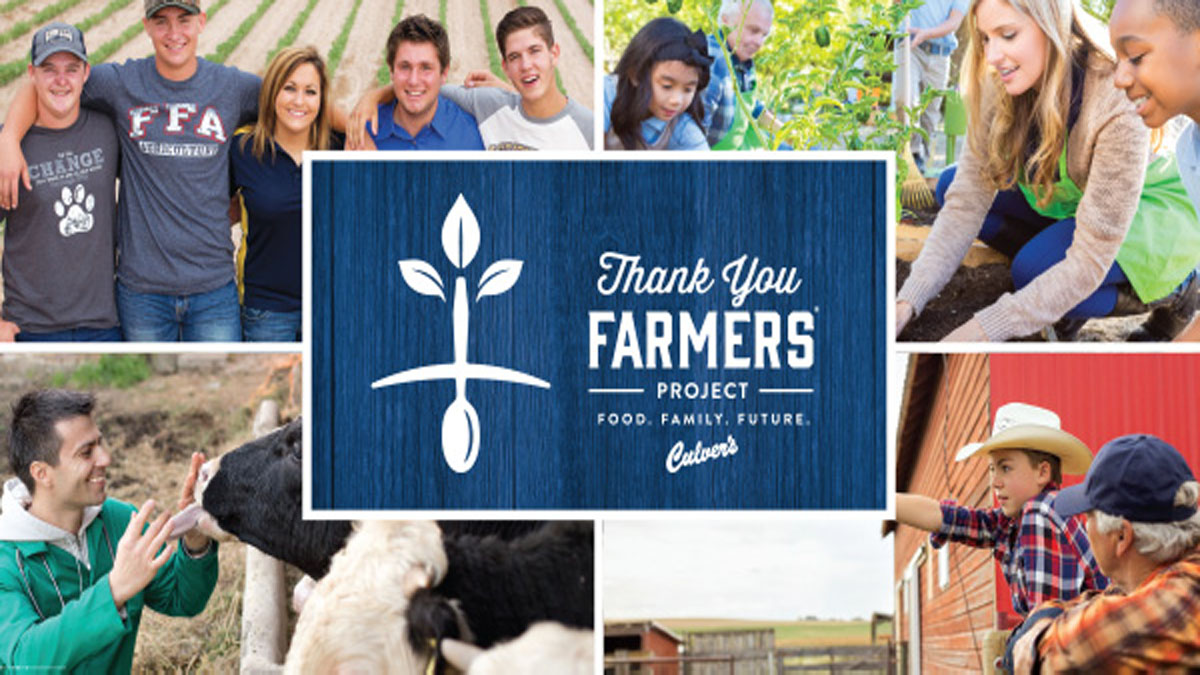 Celebrate the Culver’s Thank You Farmers Project