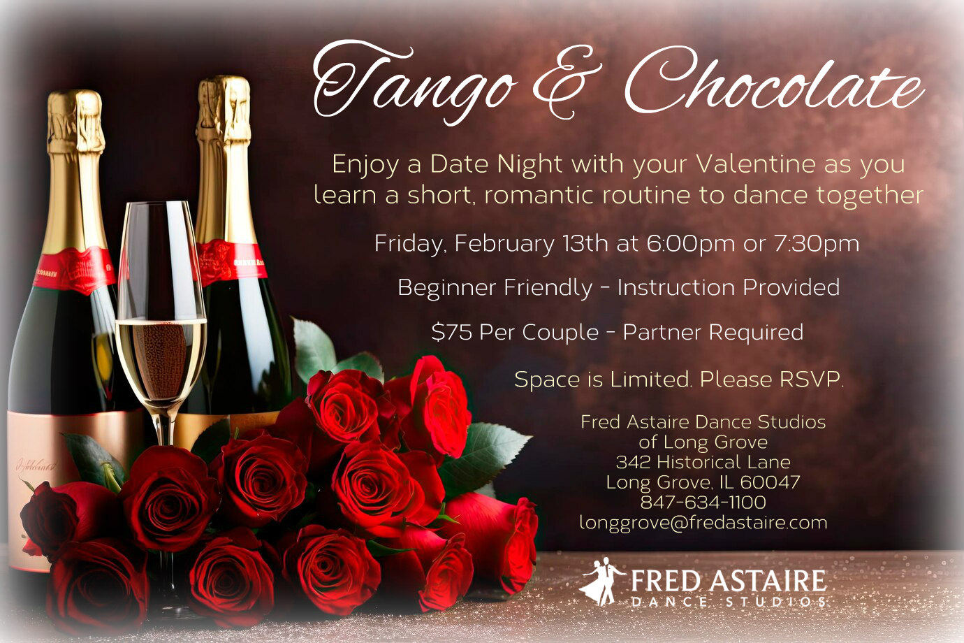 Tango & Chocolate at Fred Astaire Dance Studios