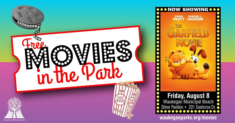 Free Screening of The Garfield Movie with Art Activities in Waukegan