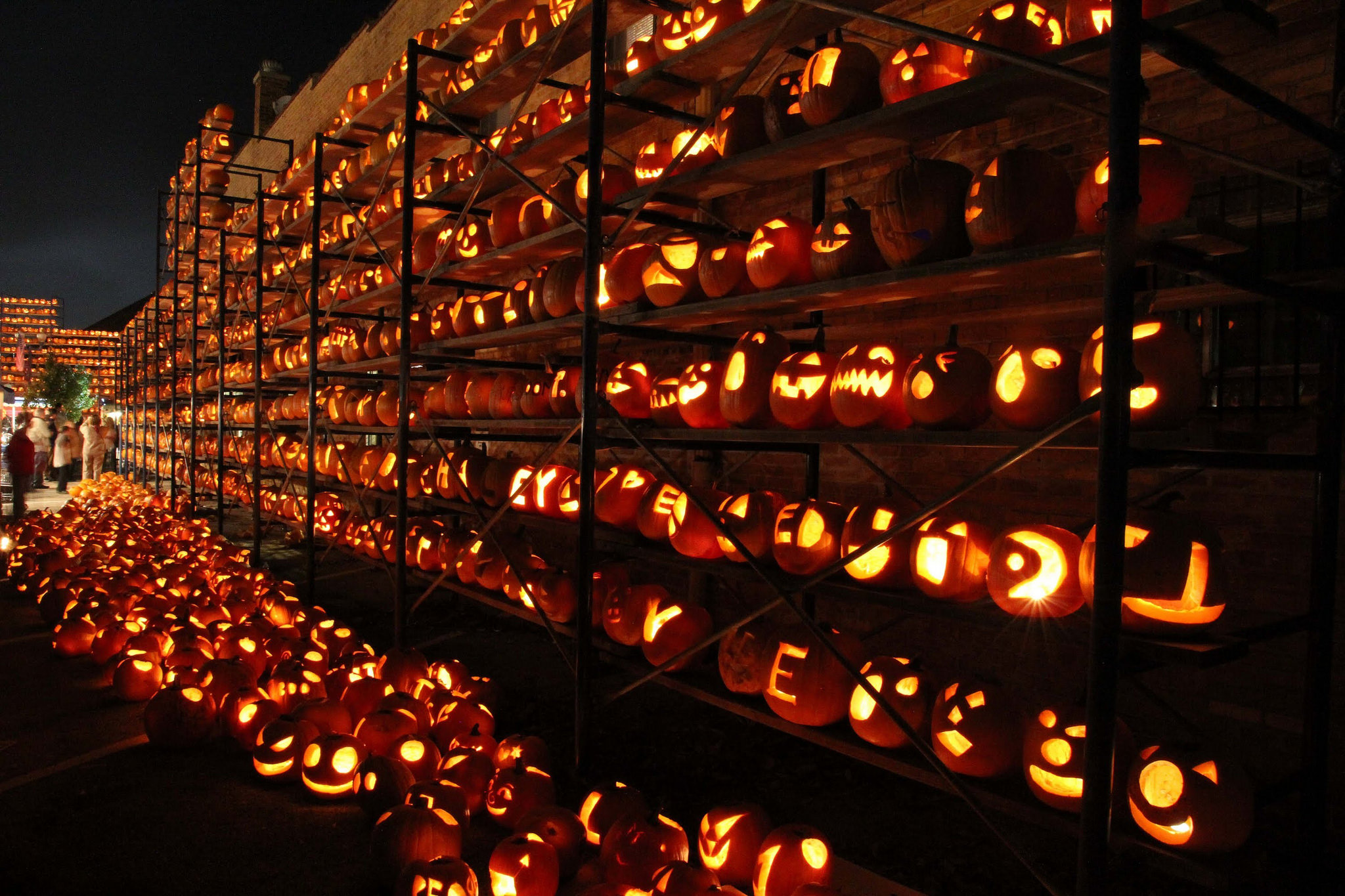 Great Highwood Pumpkin Festival: Skeletons on Display and Pumpkin Town USA
