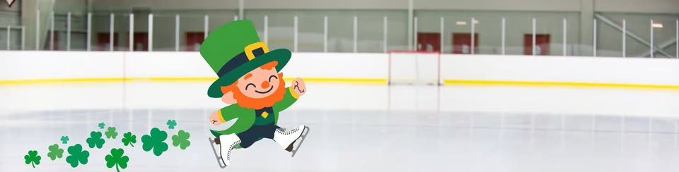 Shamrock Skate Night at Centennial Ice Arena in Highland Park