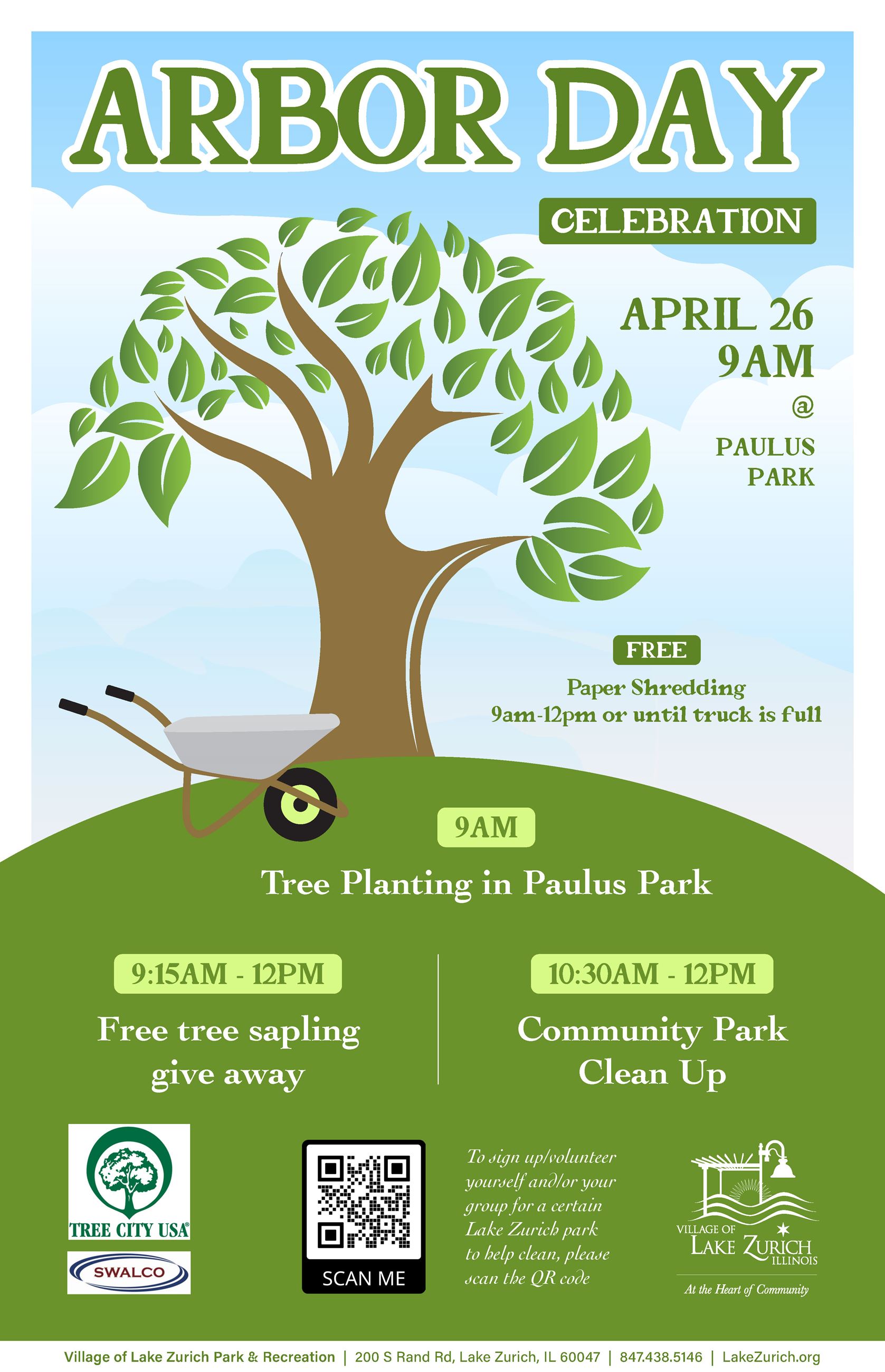 ARbor Day at Paulus Park