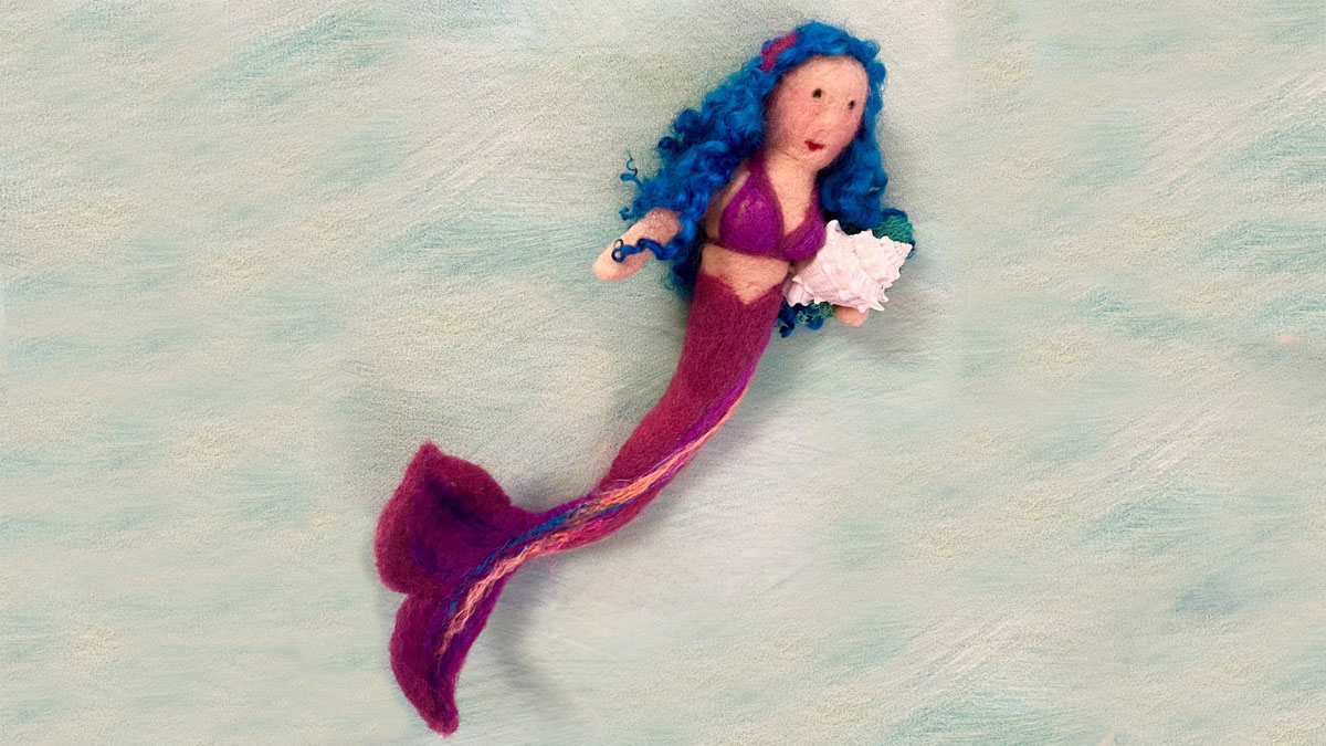 Fiber Arts: Mystical Mermaid at Chicago Botanic Garden