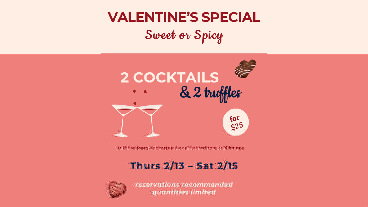 Valentine's Day Special at North Shore Distillery