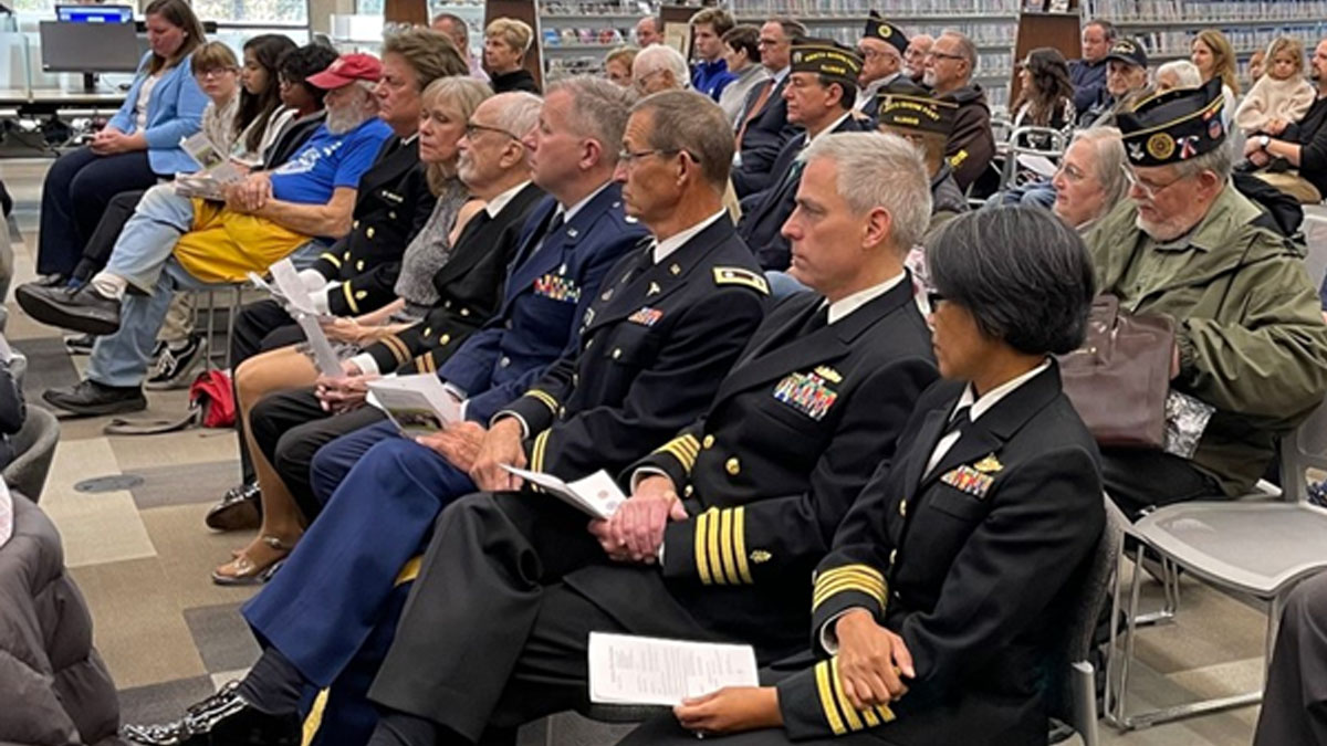 Veterans Day Observance in Highland Park 