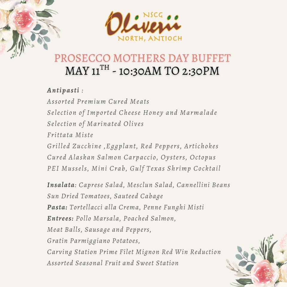 Mother's Day Brunch at Oliverii North