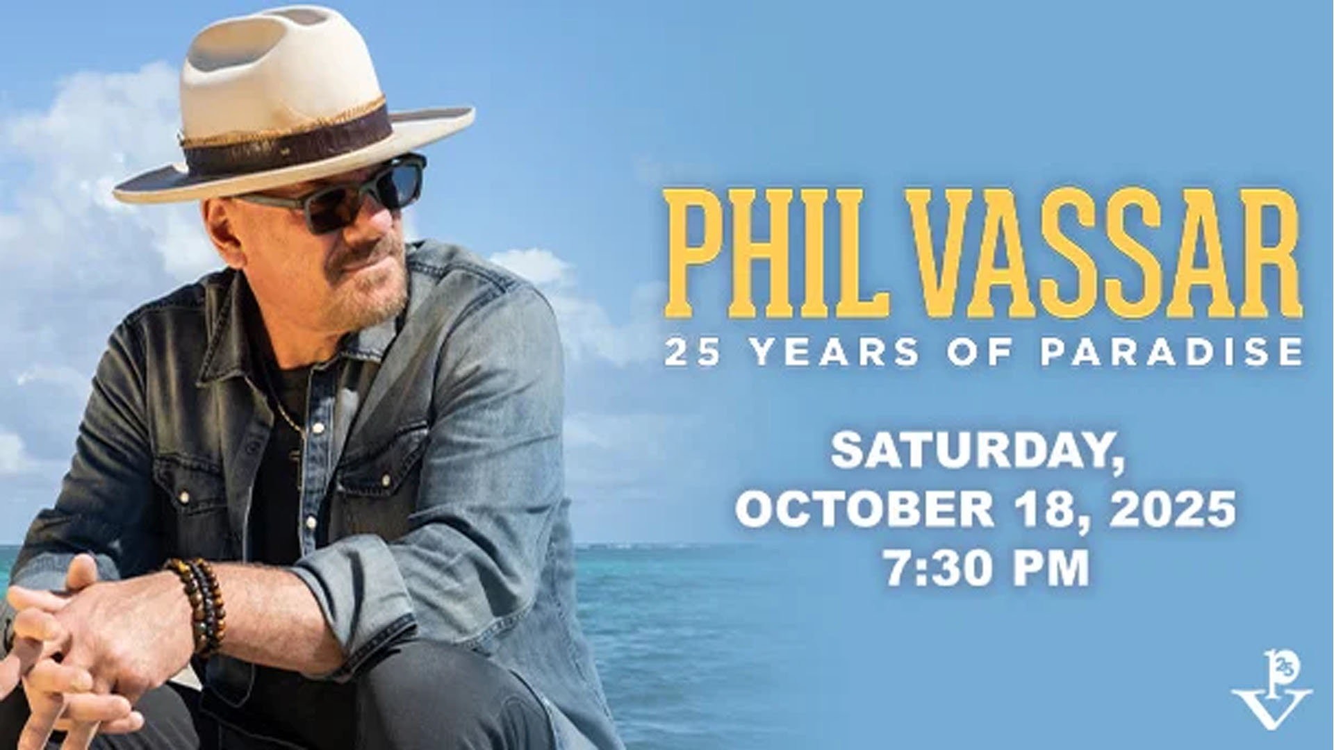 Phil Vassar: 25 Years of Paradise at Genesee Threatre