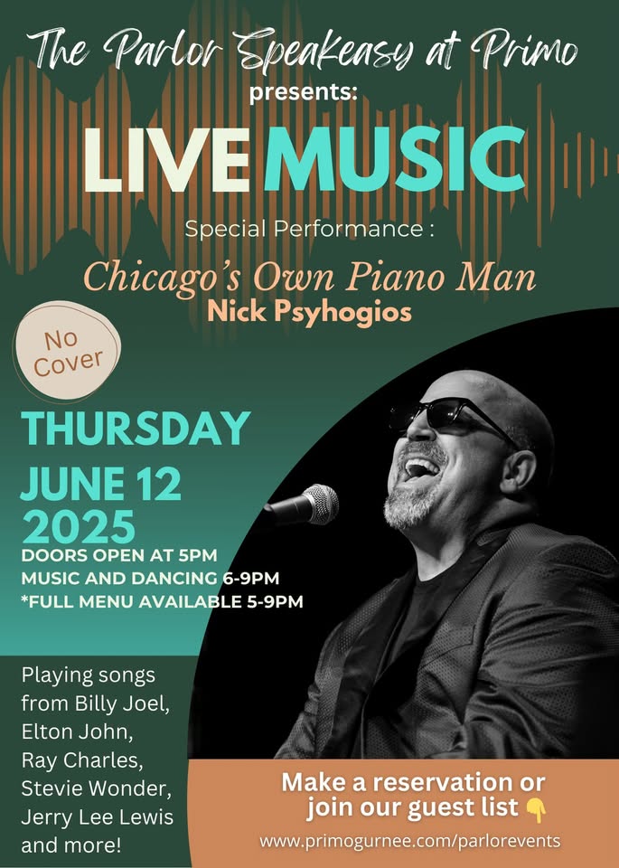 Chicago's Own Piano Man Band at Primo